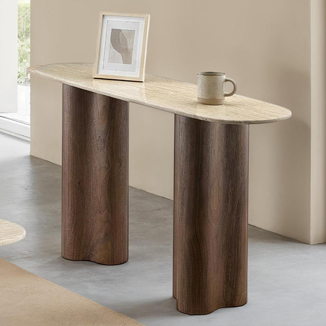Kyros Console Table Walnut