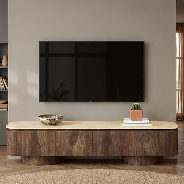 Kyros TV Console Walnut