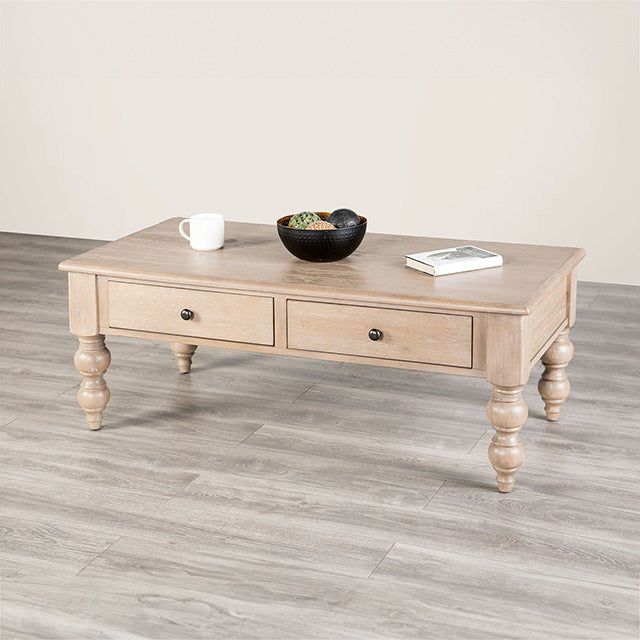 Chesapeake Coffee Table Light White Wash