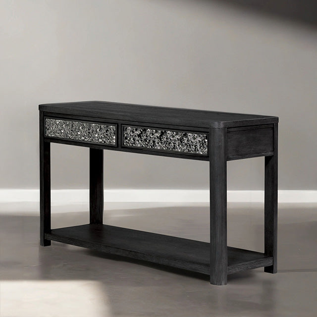 Sterling West Console Table Ash Gray