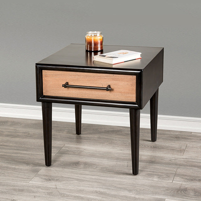 Lakeside Side Table Light White Wash