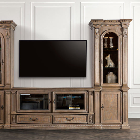 Bromoak TV Console Weathered Oak