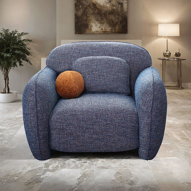 Previti Chair Denim Blue