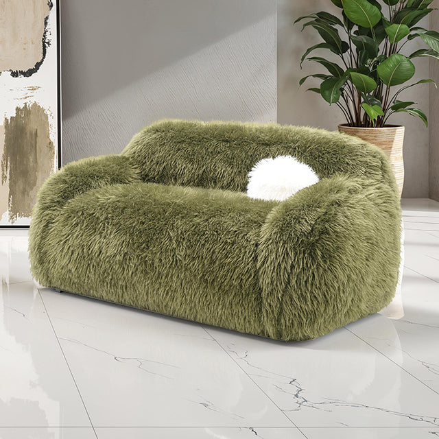 Darwen Loveseat Green