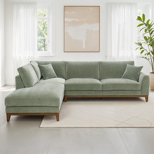 Watton Sectional Olive Green