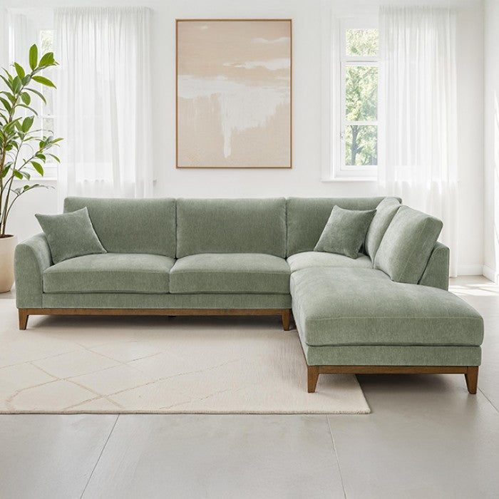 Watton Sectional Right Chaise Sectional Gray