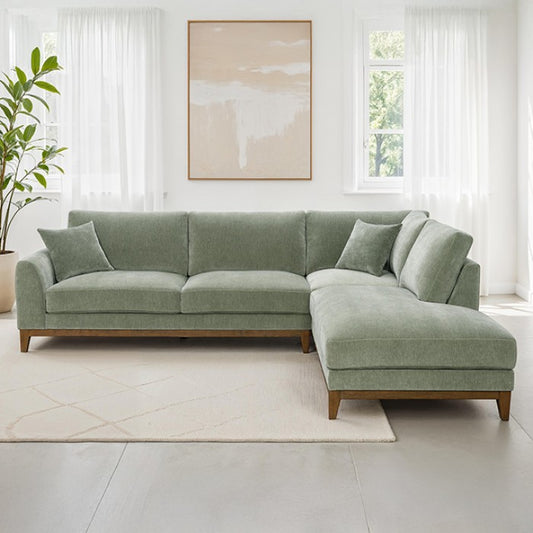 Watton Sectional Right Chaise Sectional Gray