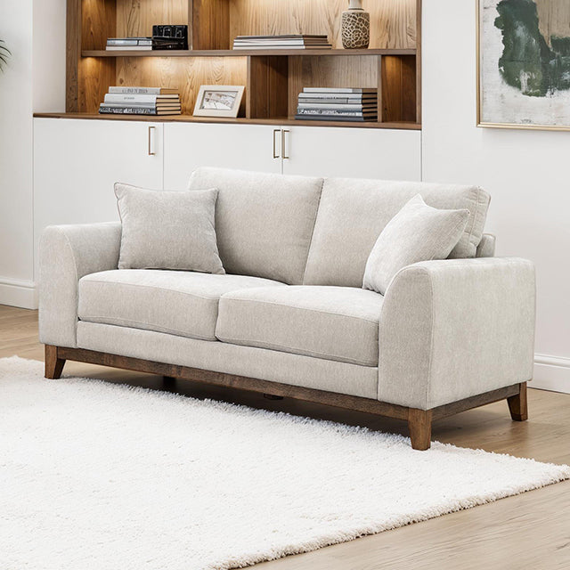 Watton Loveseat Light Gray