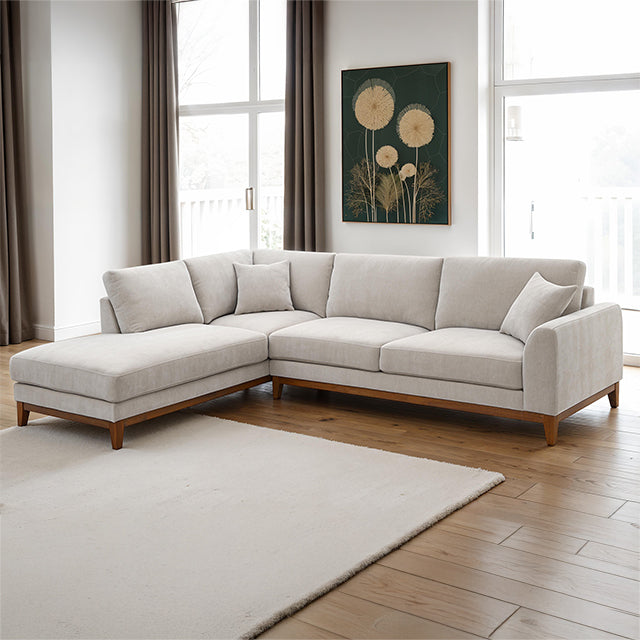Watton Sectional Light Gray