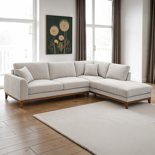 Watton Sectional Light Gray