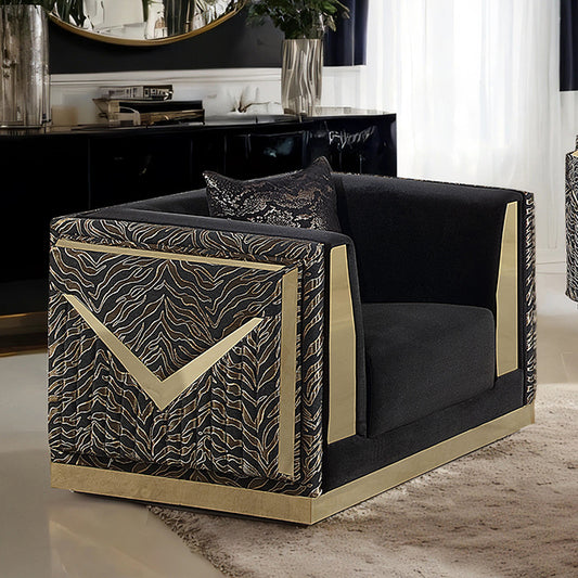 Doriphei Chair Black Velvet