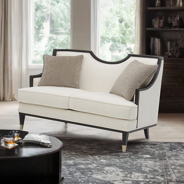 La Salle Loveseat White