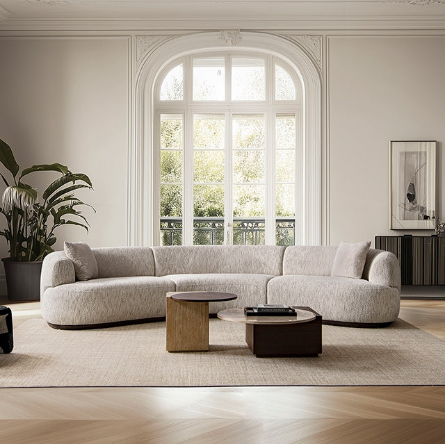Toffel Sofa Alabaster White