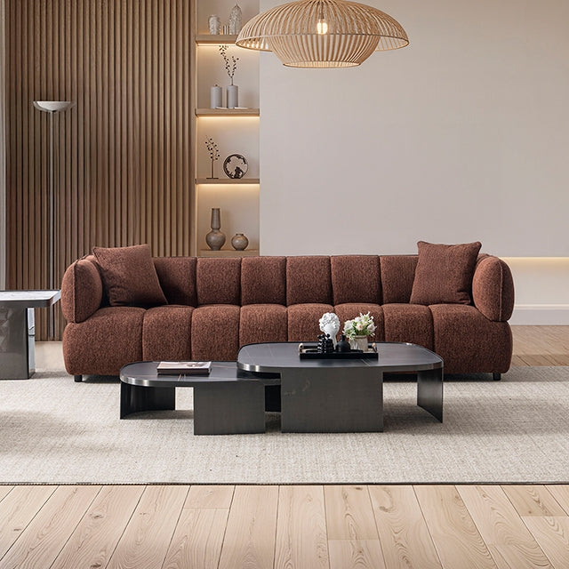 Hershel Sofa Rustic Amber