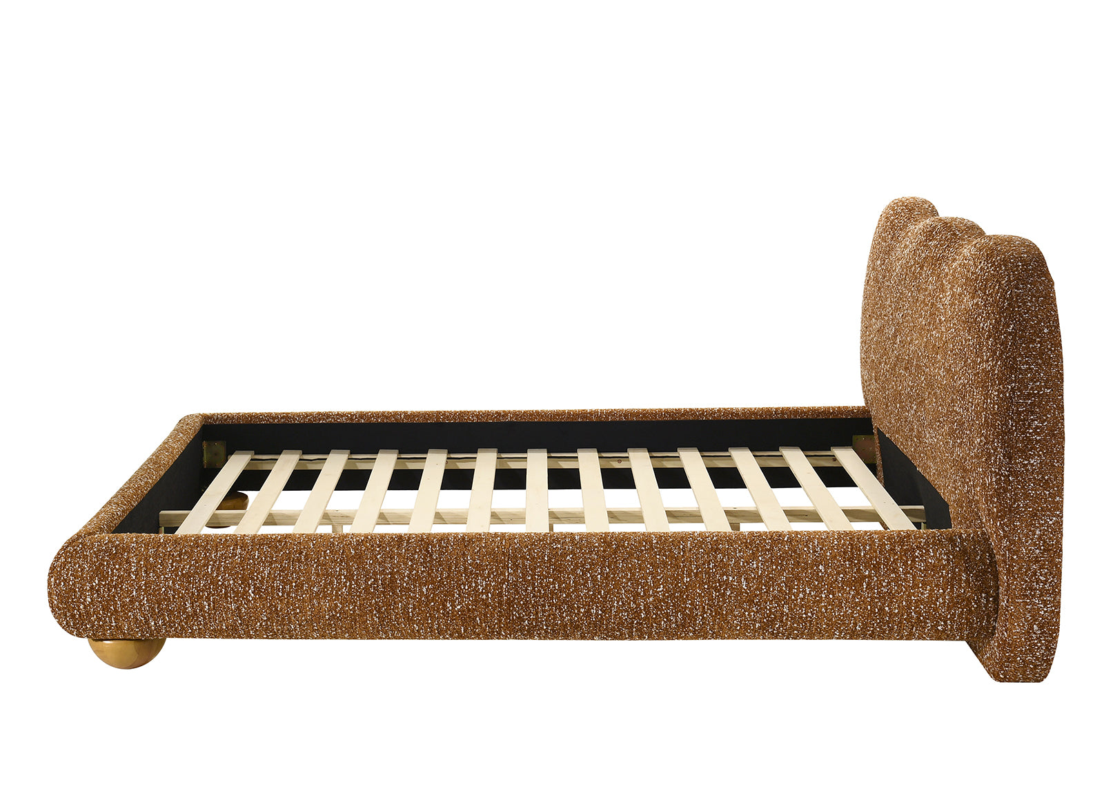 Finamore Bed (Terracotta Brown) - Lifestyle 4