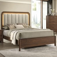 Hayward Bed (Walnut) - Queen 4-Piece Set