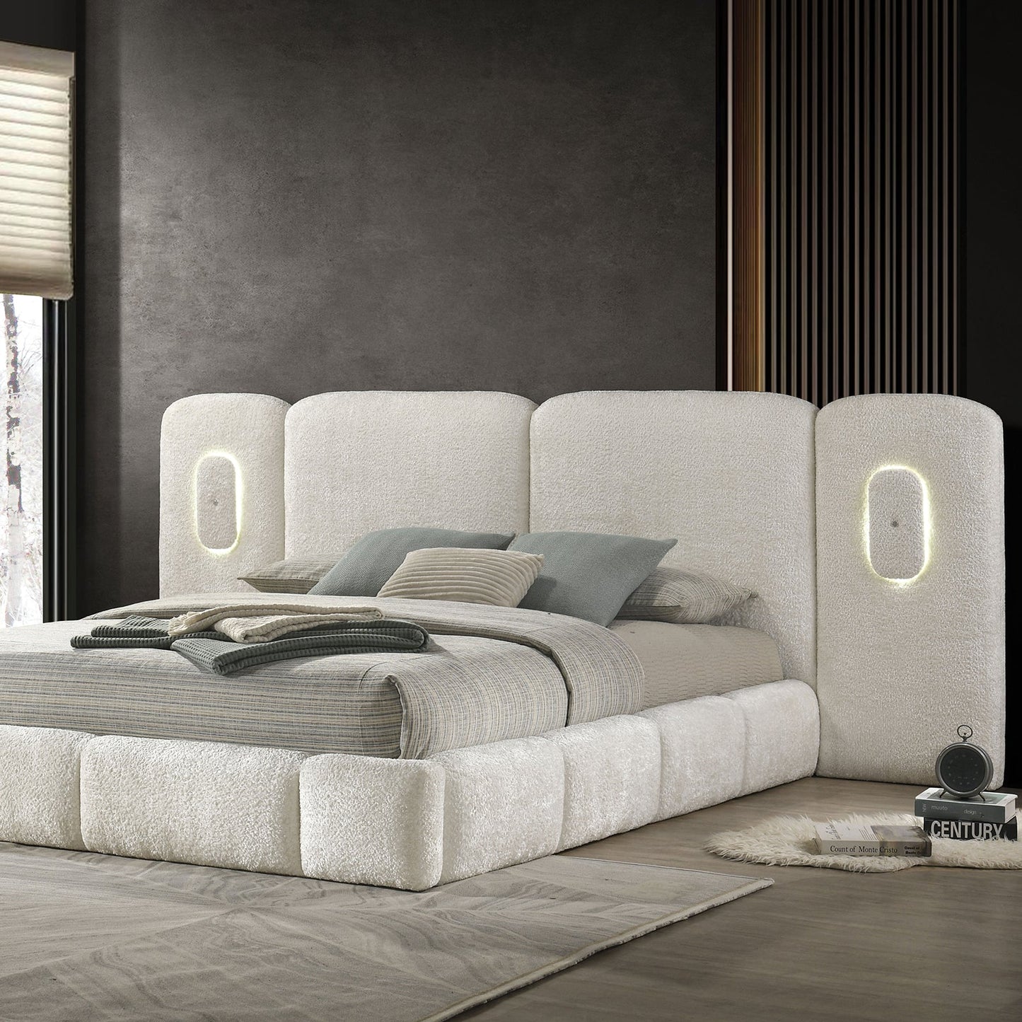 Newhaven Bed (Ivory) - Variant 1