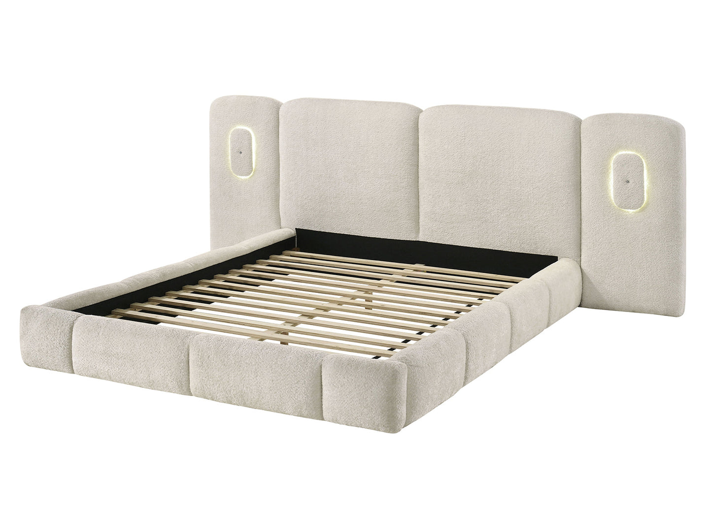 Newhaven Bed (Ivory) - Lifestyle 1