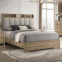 Posey Bed (Dusty Oak) - Queen 4-Piece Set
