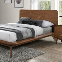 Stathelle Bed (Walnut) - Queen 4-Piece Set