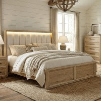 Helios Bed (Natural) - Queen 4-Piece Set