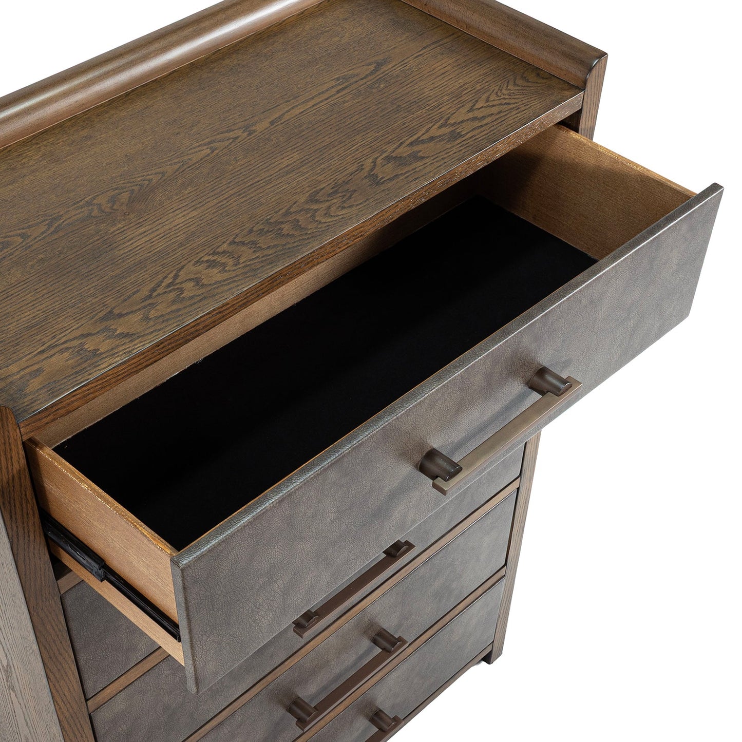 Newent Chest (Dark Walnut) - Color C Lifestyle 6