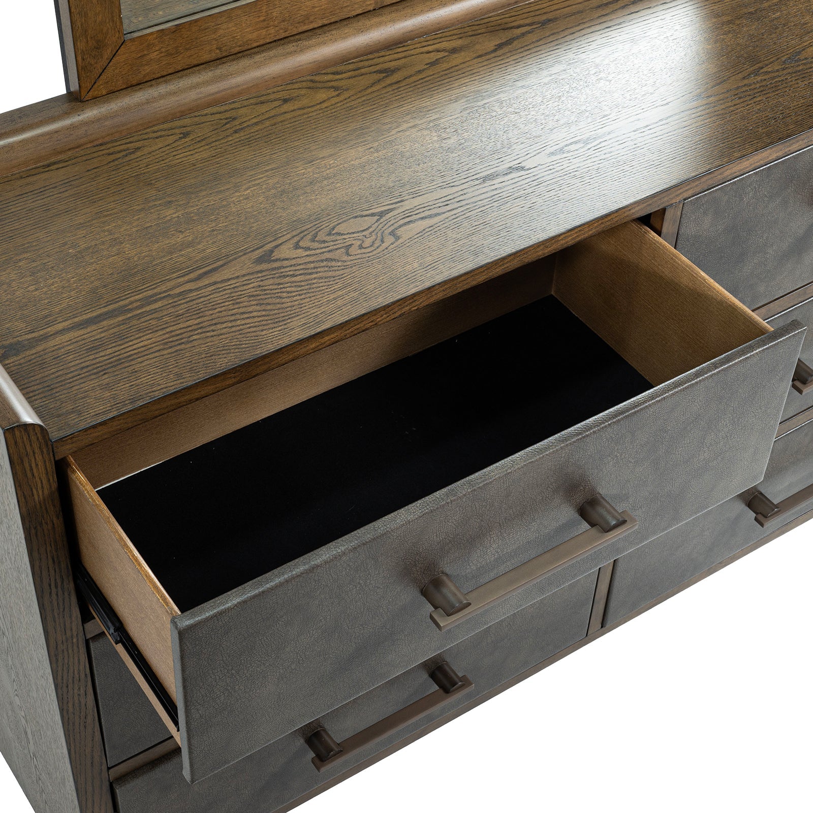 Newent Dresser (Dark Walnut) - Color D Lifestyle 6