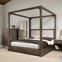 Vellara Bed Dark Walnut