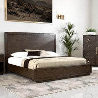 Vellara Bed Dark Walnut