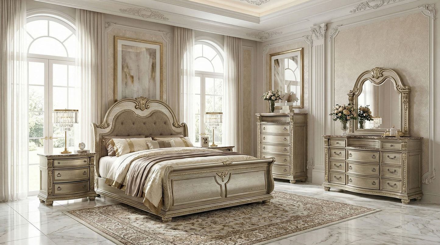 Fromberg Bed (Gold Champagne) - Variant Z