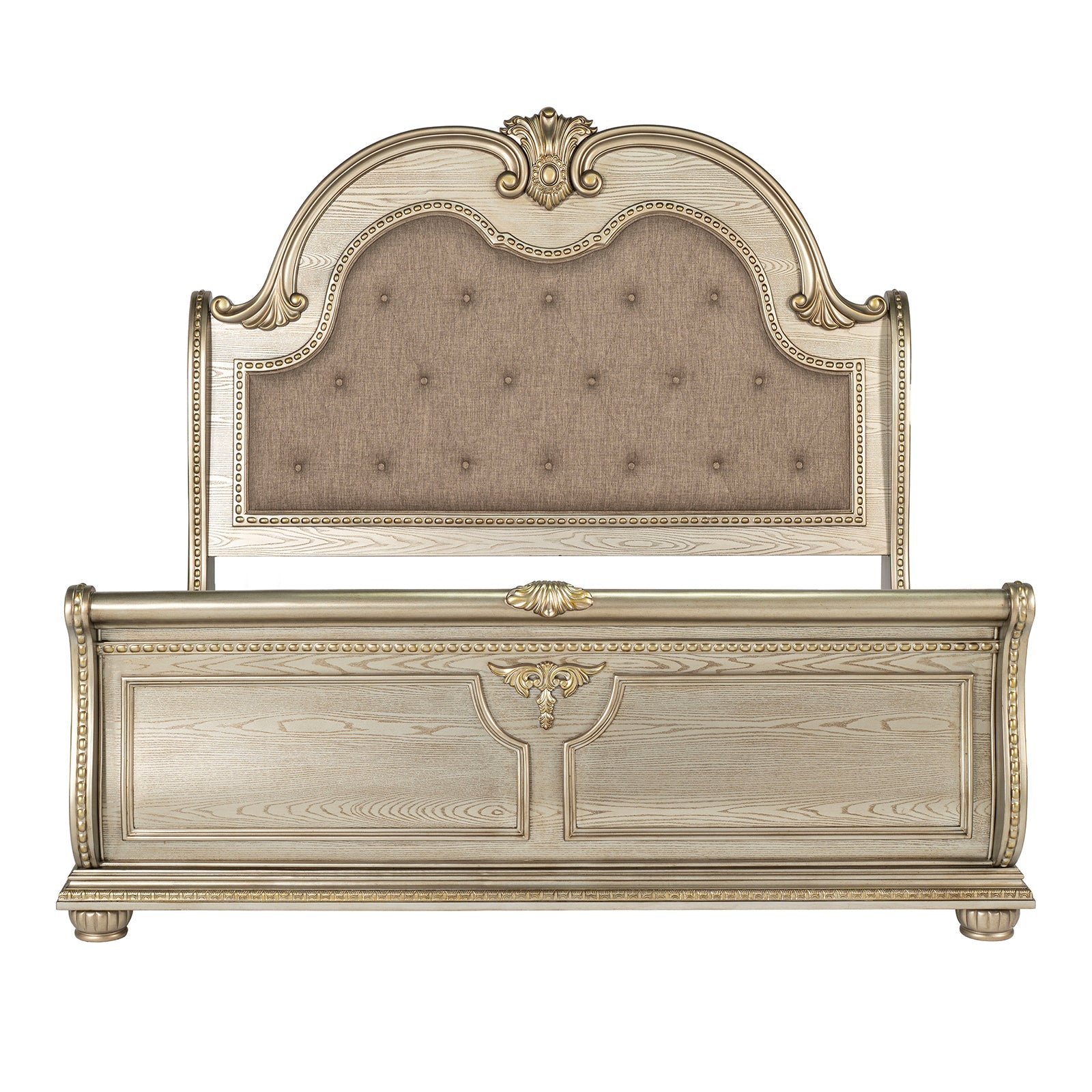 Fromberg Bed (Gold Champagne) - Lifestyle 3