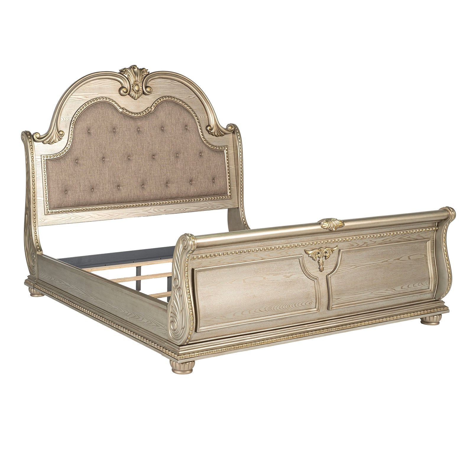 Fromberg Bed (Gold Champagne) - Lifestyle 4