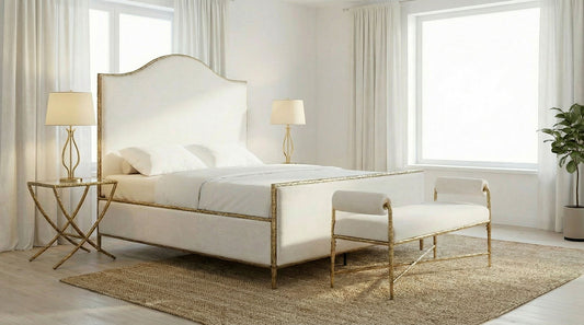 Vilna Bed (Champagne Gold) - Variant Z