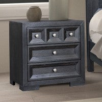 Hatton Cross Nightstand Weathered Black