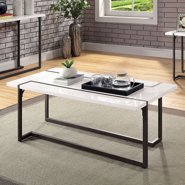 Izar Coffee Table White