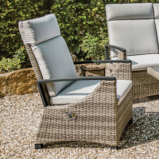 Antigua Arm Chair Outdoor Chair Gun Metal