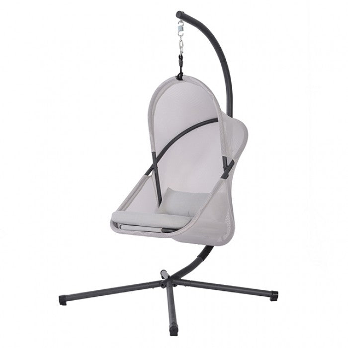 Crush Swing Chair Outdoor Chair Light Gray