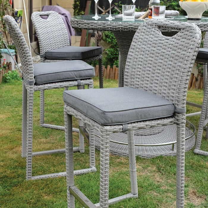 Cyprus Bar Chair Outdoor Chair Gray