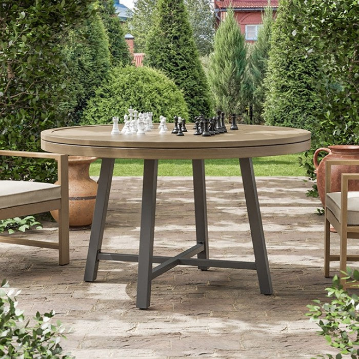 Lyon Game Table Outdoor Table Black
