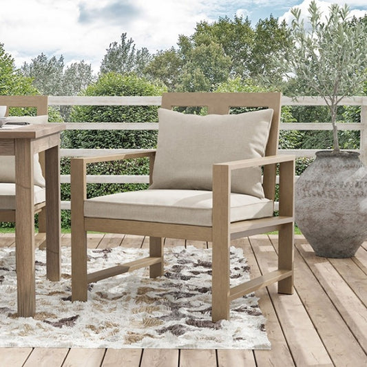 Bordeaux Arm Chair Outdoor Chair Natural
