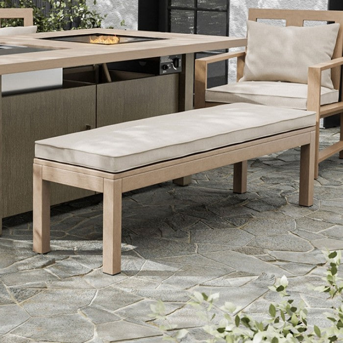 Bordeaux Bench Outdoor Bench Natural