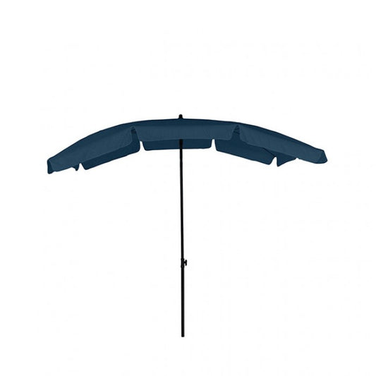 Sleek Rectangular Tilting Umbrella Umbrella Dark Sapphire