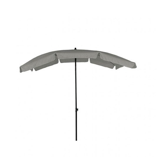 Sleek Rectangular Tilting Umbrella Umbrella Graphite