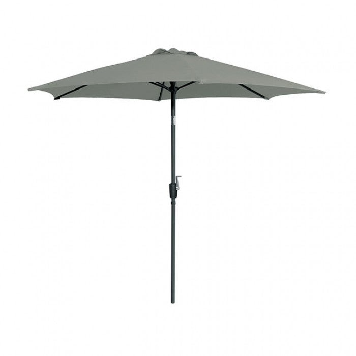 Halo Round Tilting Umbrella Umbrella Graphite