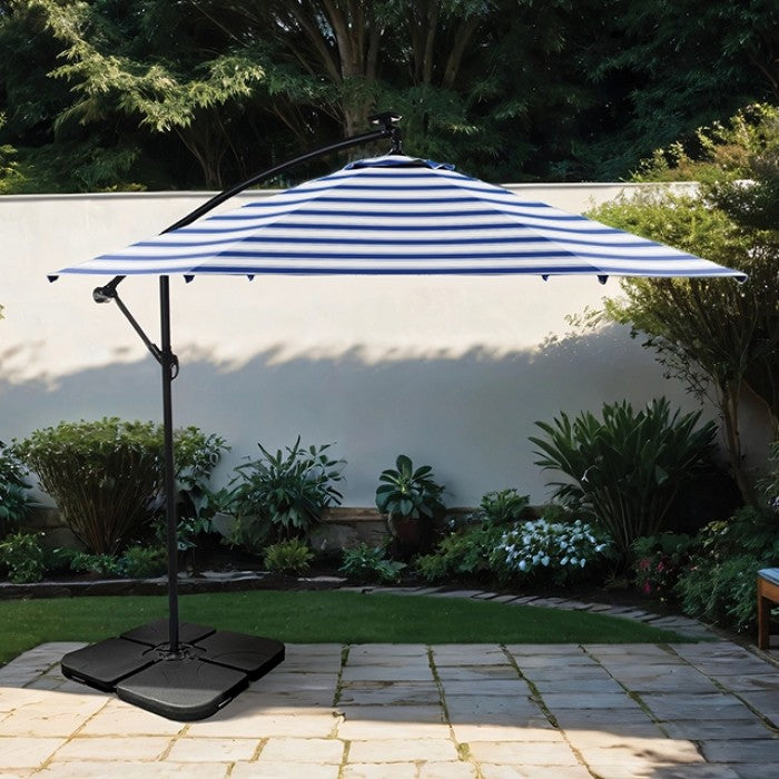 Glam Cantilever Umbrella Umbrella Blue