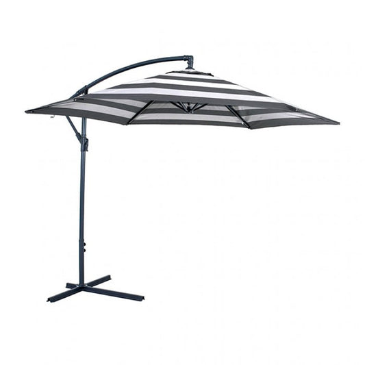 Glam Cantilever Umbrella w/ LED Umbrella Black