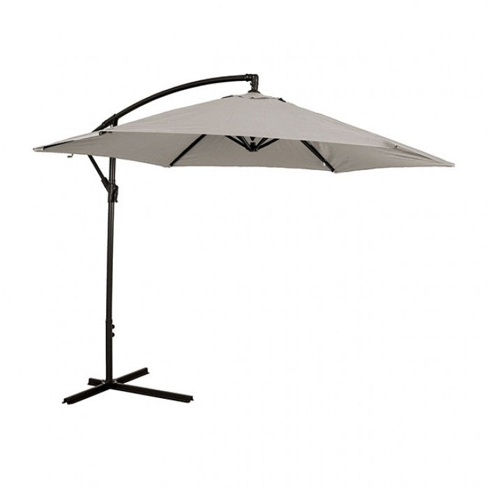 Glam Cantilever Umbrella w/ LED Umbrella Canvas Stone