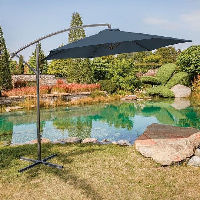 Glam Cantilever Umbrella w/ LED Umbrella Dark Sapphire