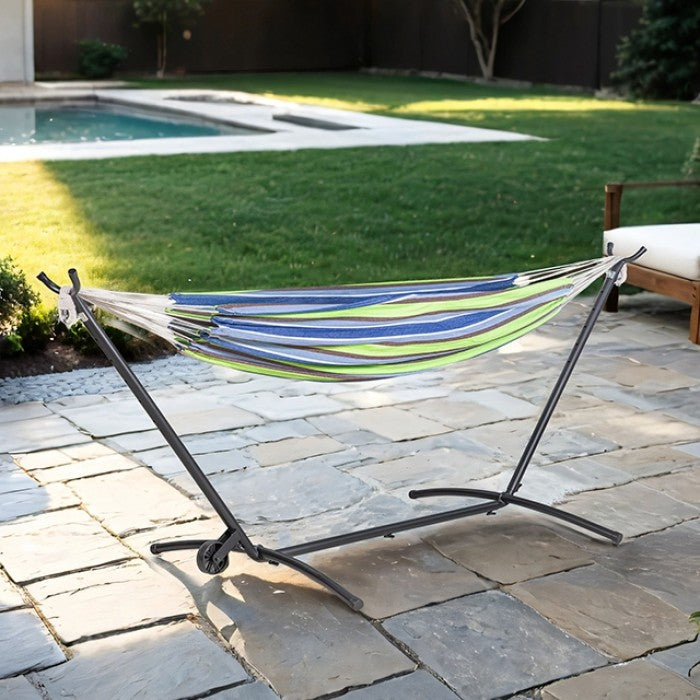 Haley Hammock Stand Outdoor Accessory Green