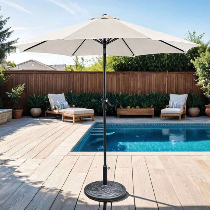 Tano 9' Outdoor Umbrella Umbrella Beige